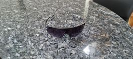 Sportbrille schwarz grau getönt neu
