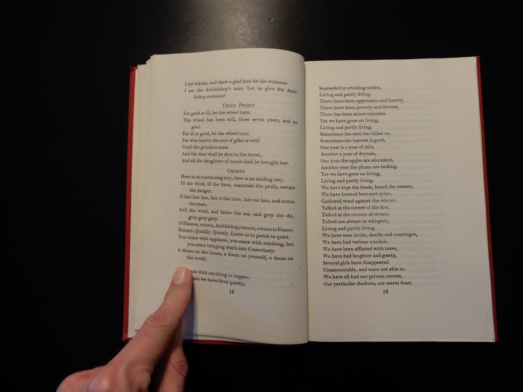 Bücher: T.S. Eliot: Murder in the Cathedral 1958 – Gebraucht aus Erstfeld von Mario_boe0 4