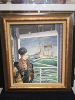 HUILE SUR TOILE SIGNÉE M. QUENTEL