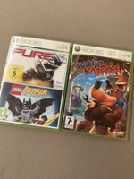XBOX 360 jeux (pure, lego batman, banjo kazooie)