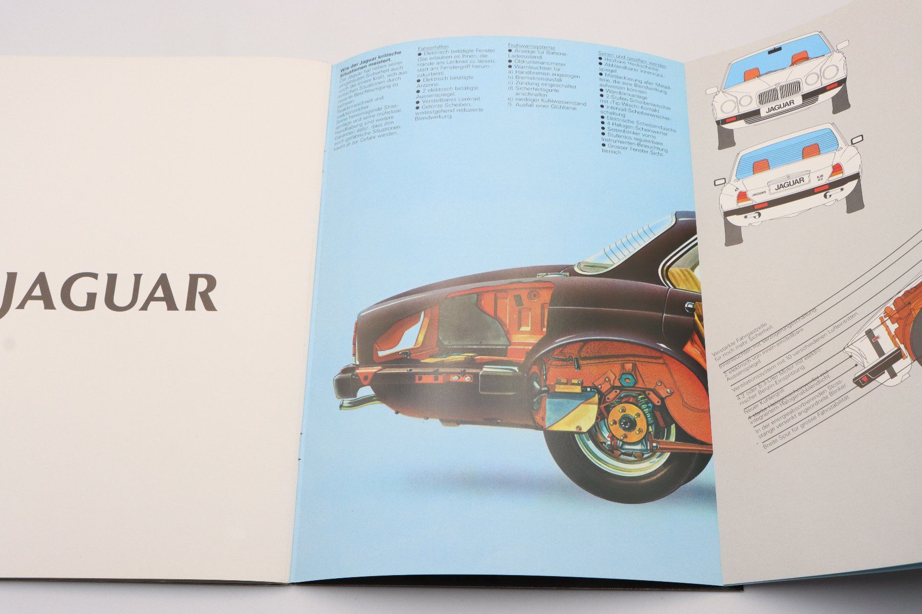 Jaguar Documenti: Jaguar XJ6 / XJ12 1979 Prospekt – Usato da Bühl b.Aarberg venduto da Collectorpassions 8