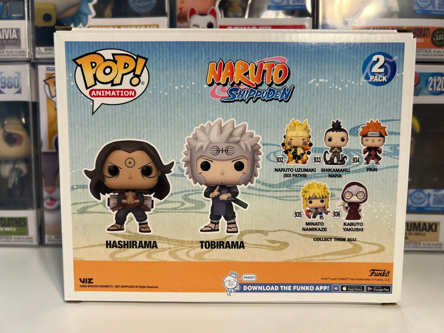 Funko Statuette: Funko POP 2 Pack Naruto Shippuden Hashirama & Tobirama Limit – Nuovo e nell'imballaggio originale da Le Mouret venduto da perfectbijou 2