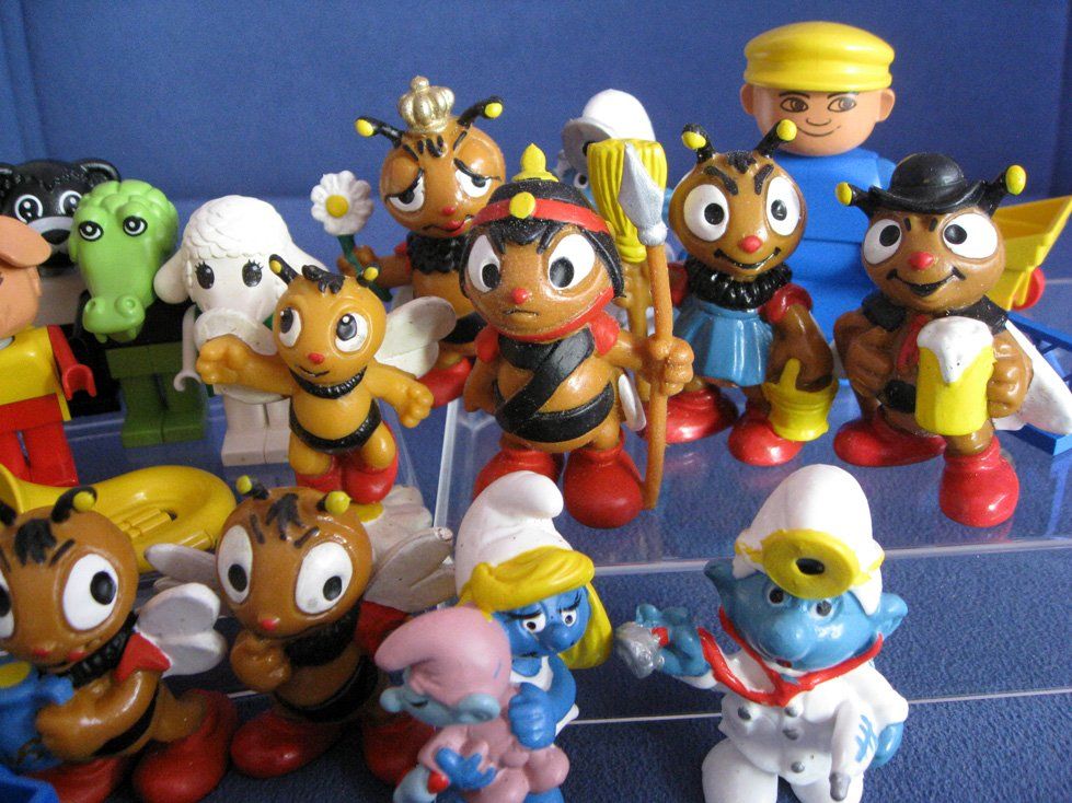LES SCHTROUMPFS - Peluche McDonald's (2000) - Schtroumpf de Noël EUR 17