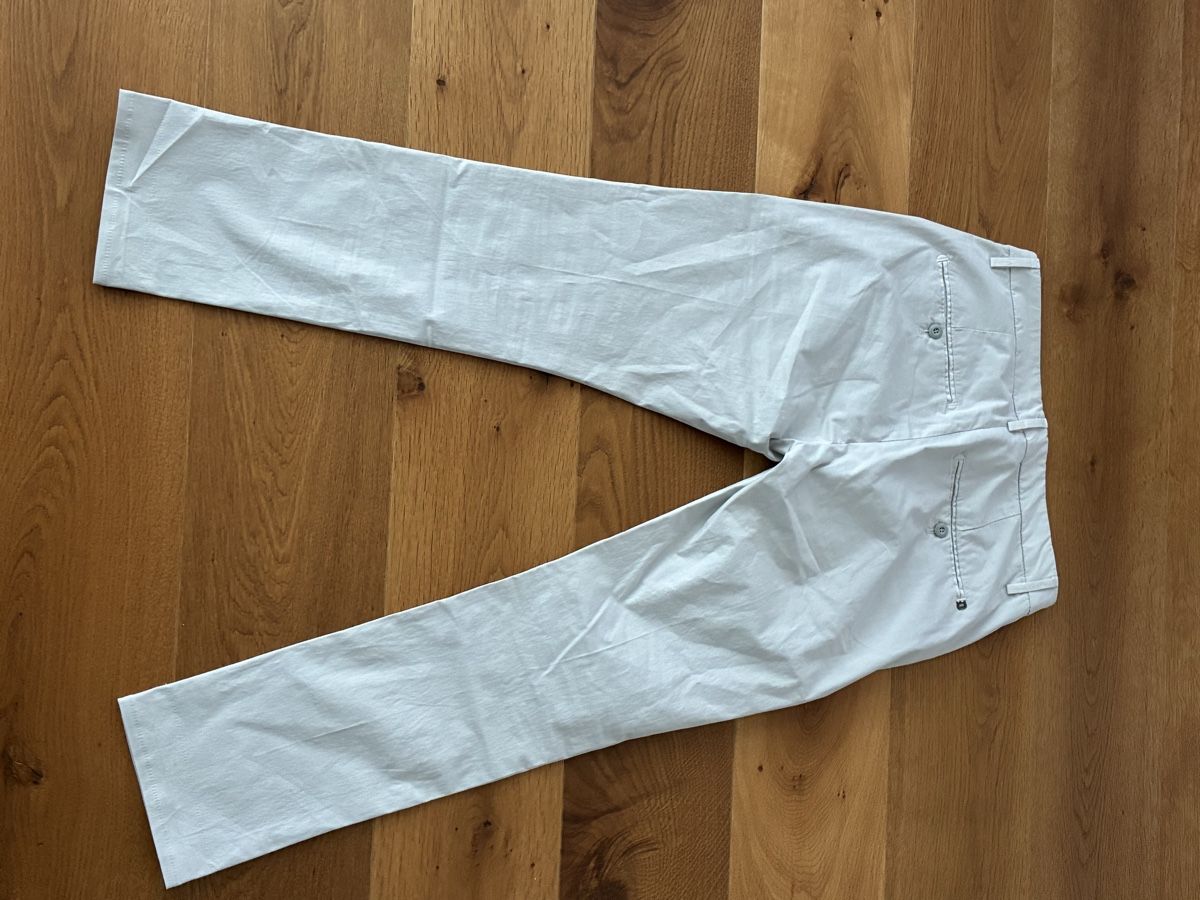 Dondup Pantaloni: Dondup Chinohose grau – Usato da Wangen SZ venduto da el_paso08 4