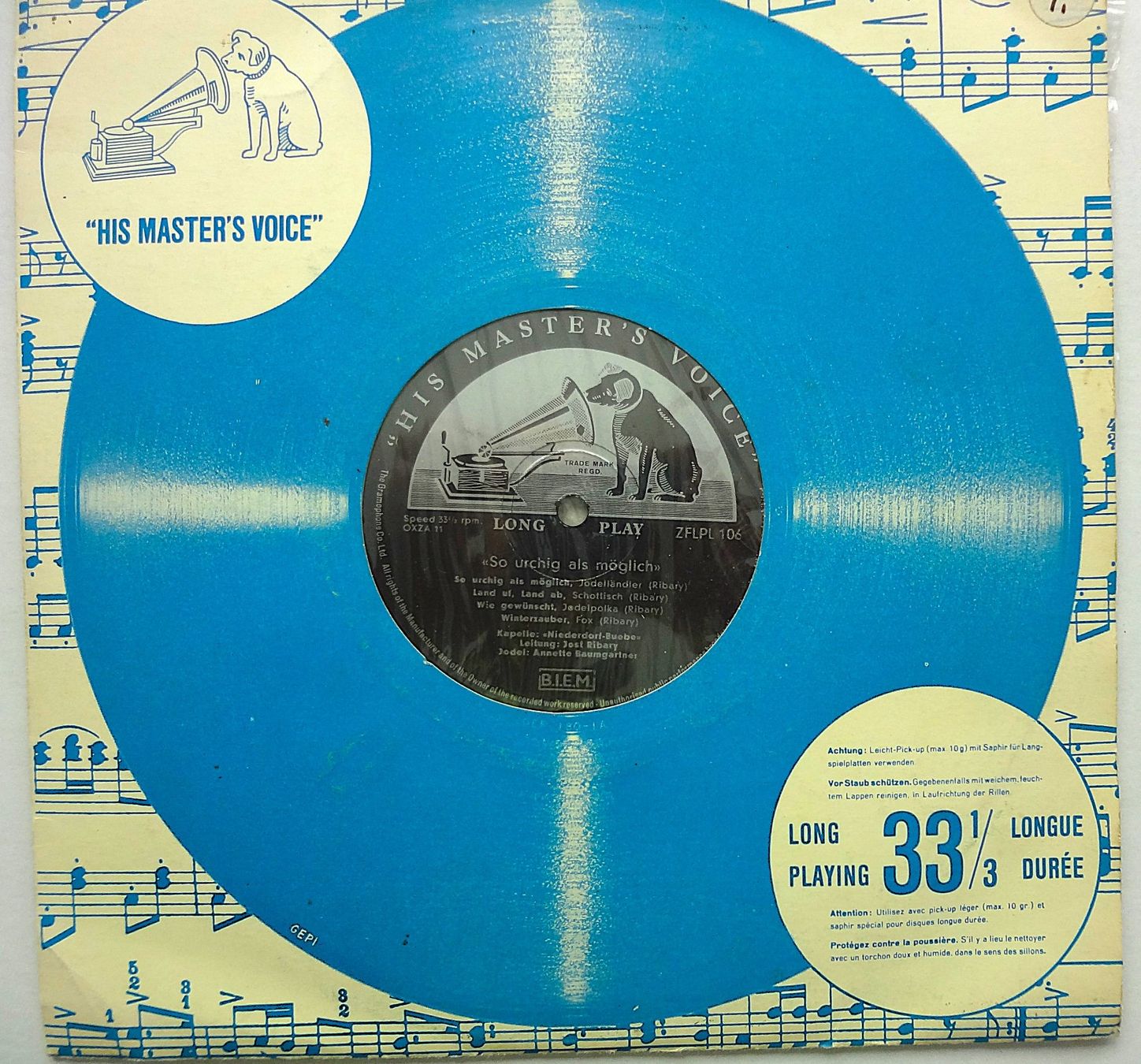 Dischi in vinile: 3 Stück 10'' LPs Ländlermusik – Usato da Hemishofen venduto da Phonomandy