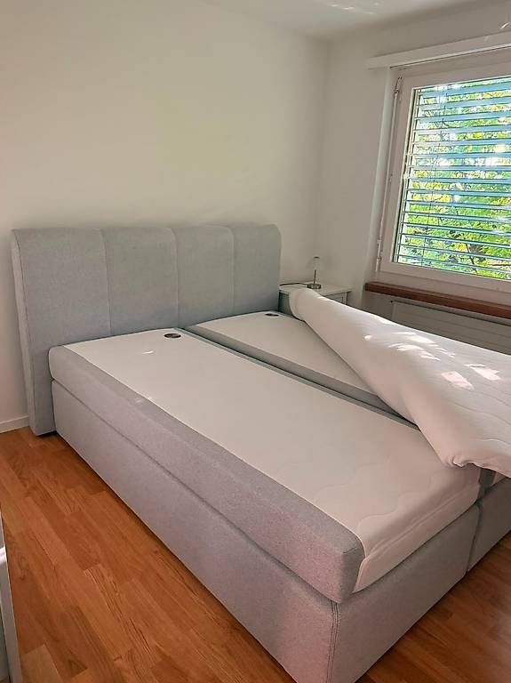 Betten: Boxspringbett 160x200 H3/7 Zonen/Memory Foam – Gebraucht aus Uerikon von tom_fvz9 1