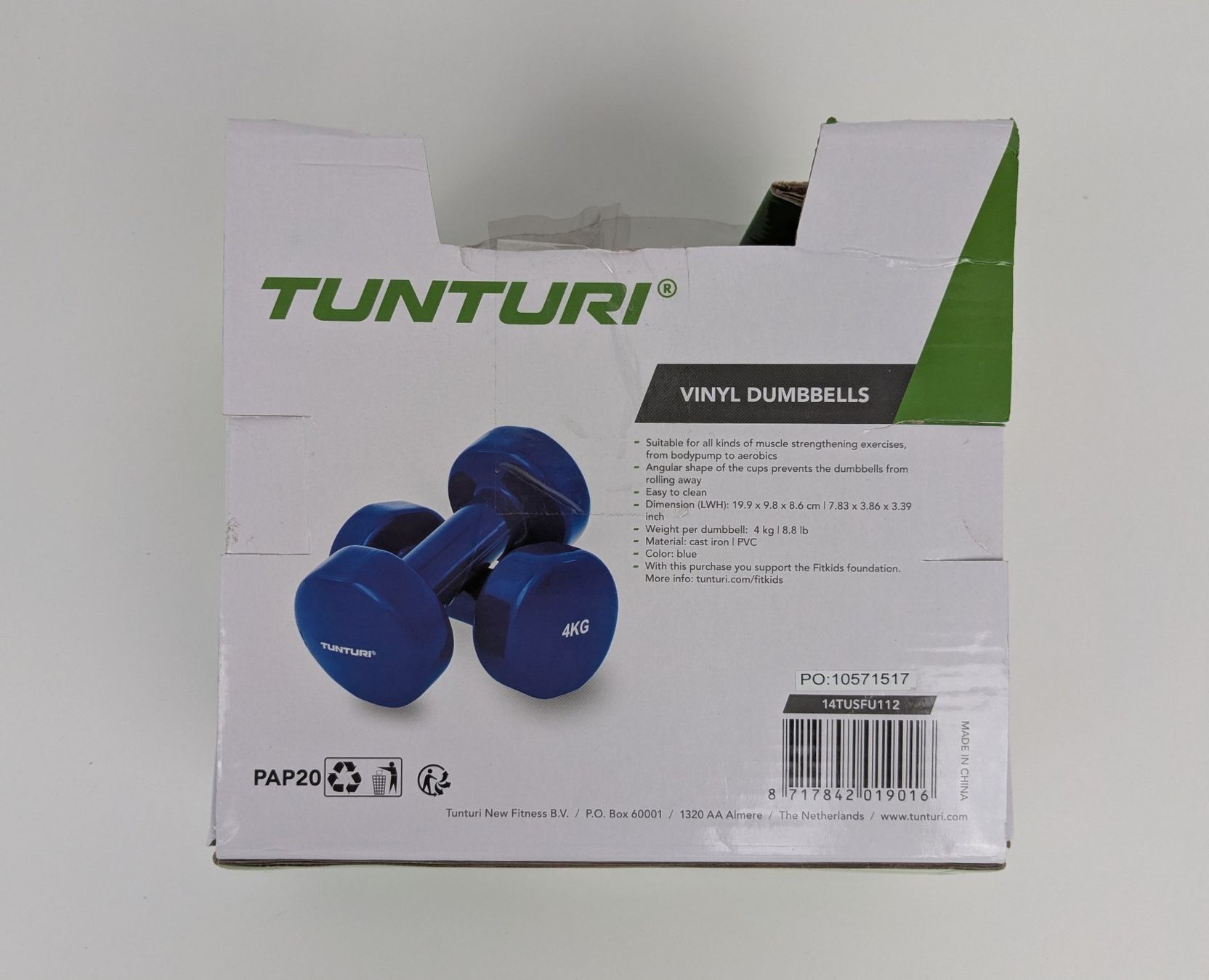 Tunturi Manubri & Pesi: TUNTURI Hanteln 4 Kg – Nuovo (secondo la descrizione) da Dintikon venduto da Restwert_Dintikon 5