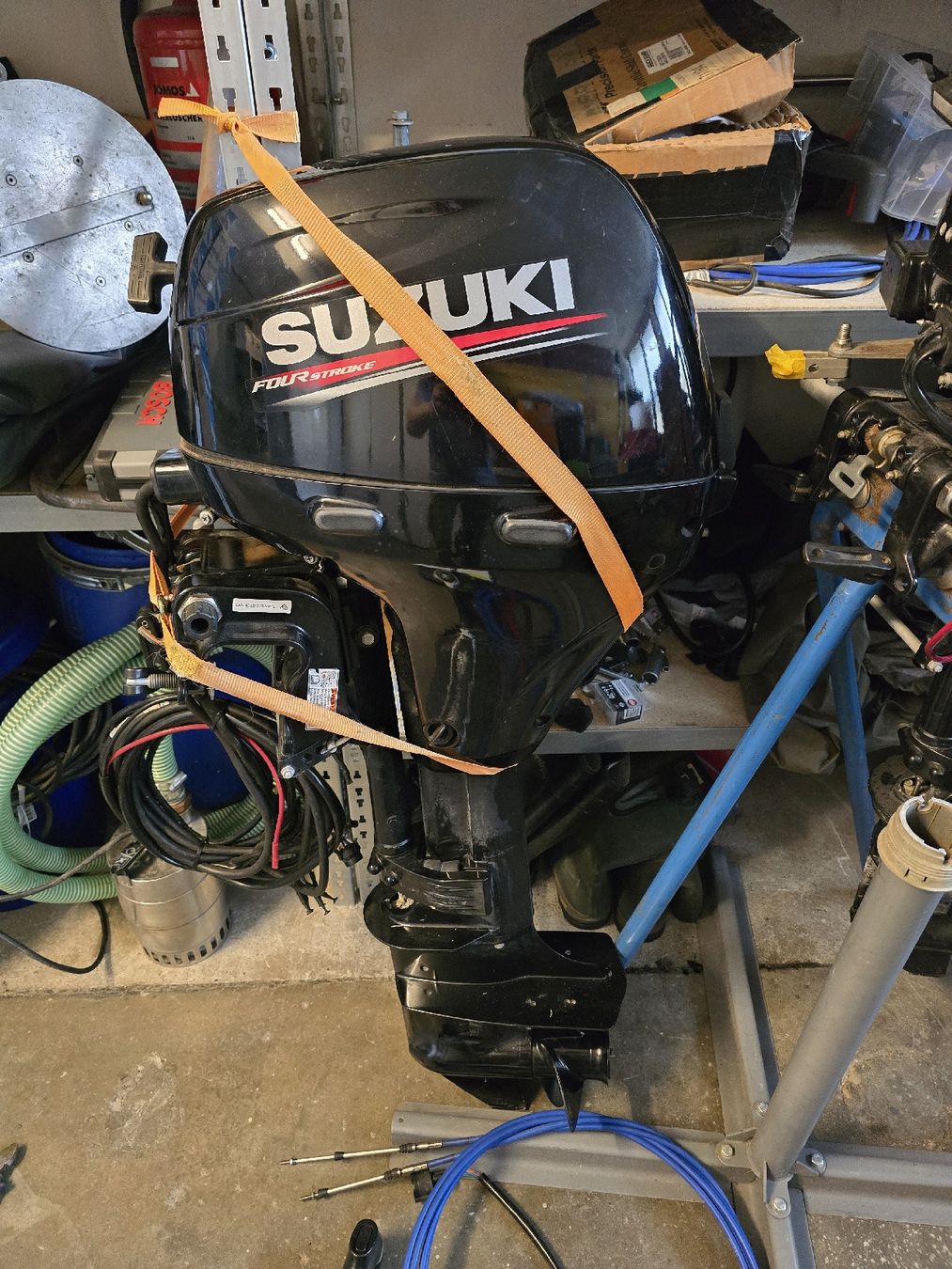 Suzuki Motori: Suzuki Langschaft Elektrostart 8Ps  – Nuovo (secondo la descrizione) da Zürich venduto da inf_q6bm 1