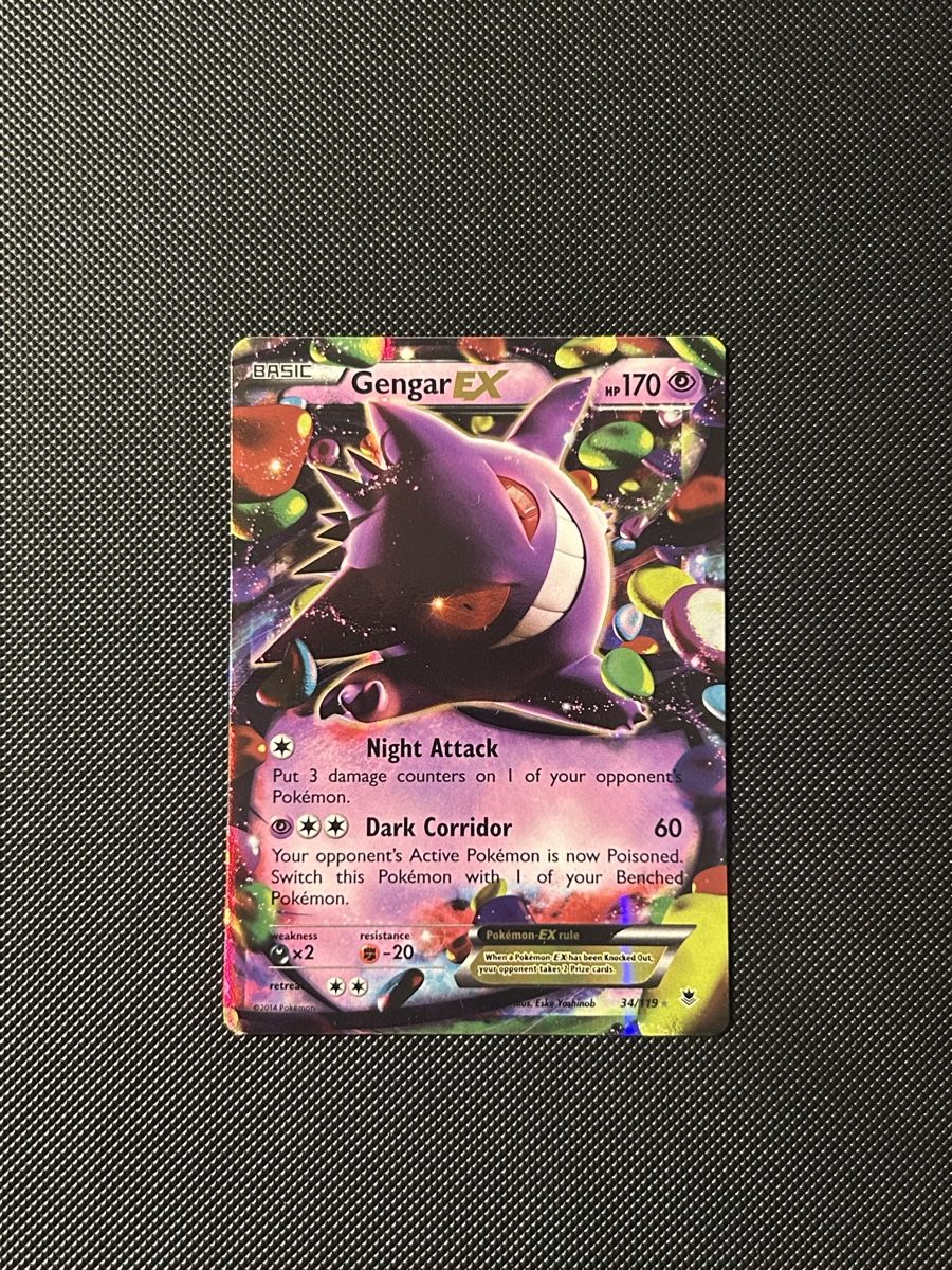 Pokémon Sammelbilder & Trading cards: Gengar EX – Gebraucht aus Flüeli-Ranft von Schiruy