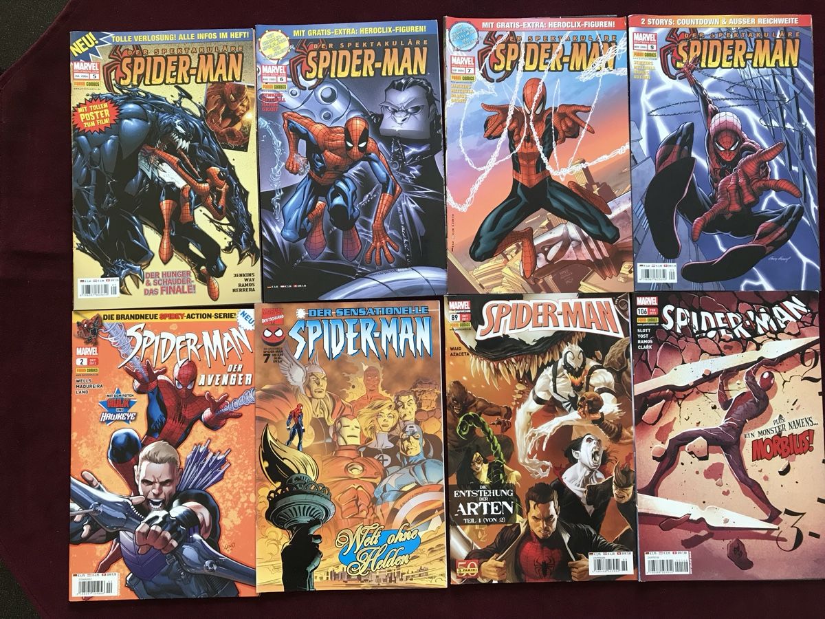 Fumetti: 20 Spider-Man Marvel Comics Konvolut – Usato da Basel venduto da bom_p2ql 1