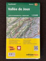 La Vallée de Joux : carte de randonnée. Top !