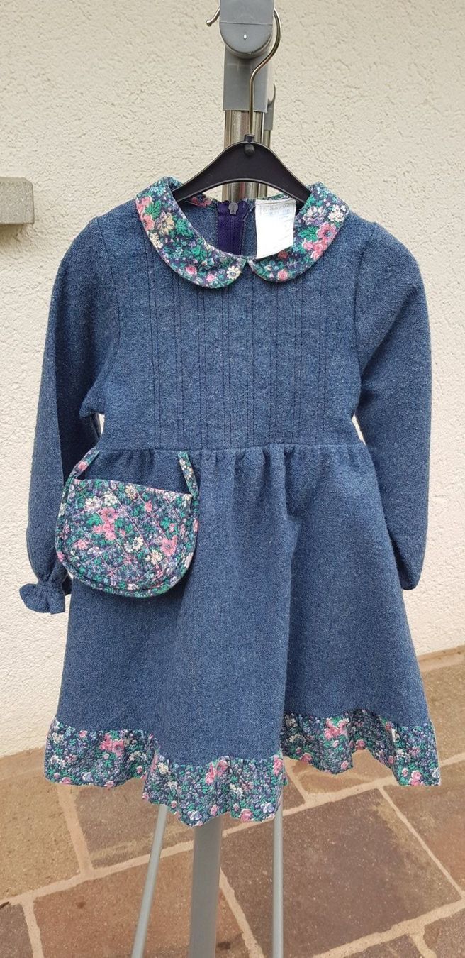 Kleider & Röcke: Kinderkleid Vintage 1970er Gr. 98 – Gebraucht aus Mörschwil von lindaswunderkiste 5