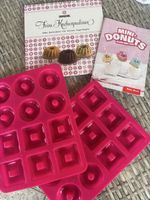 Silikon Donut Backformen Set Betty Bossi mit zwei Backbücher