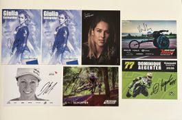 Autogrammsammlung Sport CH (7x Original signiert)