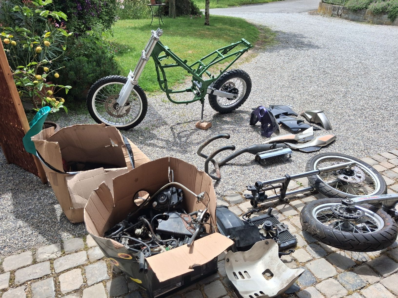 Kawasaki Enduro: Kawasaki KLE 500 – Difettoso da Neukirch-Egnach venduto da Sachsmaen 1