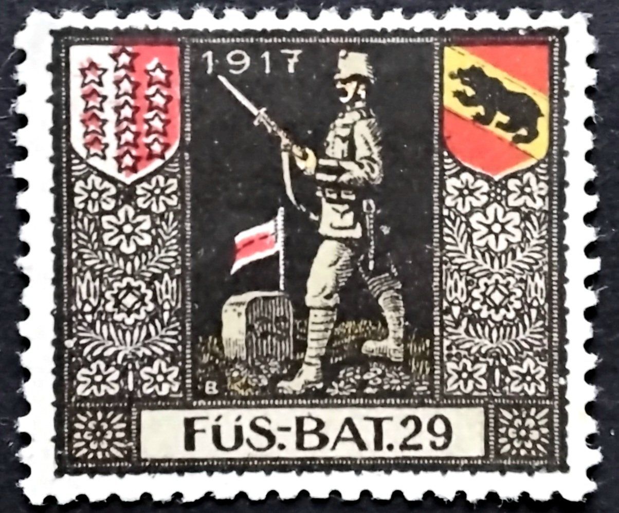 Alle Briefmarken: Füsilier Bat 29, 1.WK, Wi 3.Div 73 – Gebraucht aus Niederuzwil von LichtPhil
