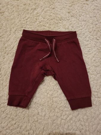 Baby Hose, bordeauxrot, Grösse 62, Herbst/Winter Top!