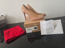 Christian Louboutin Nude Pumps Gr. 38 Top Zustand!