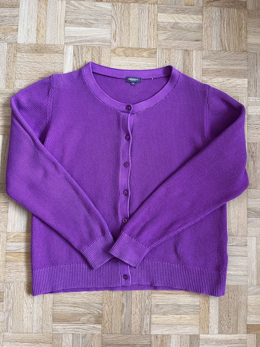 Naturaline Jacken: Naturaline Strickjacke, Gr. M, fliederfarbig – Gebraucht aus Zürich von Kleanthy 4