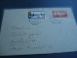 Satzbrief Pro Patria 1942, o Adetswil 1.8.1942