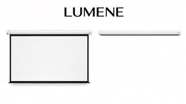 Écran de projection Lumene motorisé, d'occasion 305x170cm