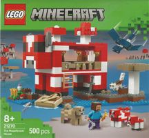 LEGO MINECRAFT 21270 THE MUSHROOM HOUSE new