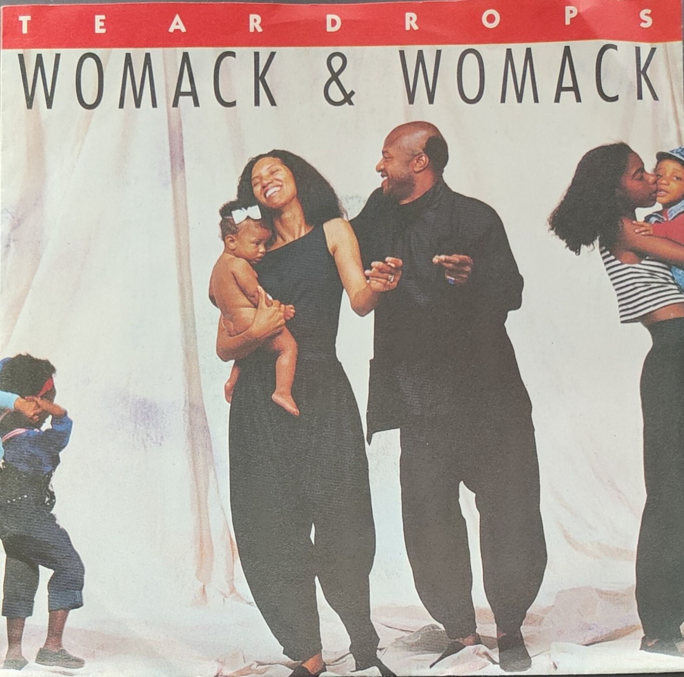 Schallplatten: Vinyl-Single Womack & Womack - Teardrops – Gebraucht aus Langenthal von Modo39