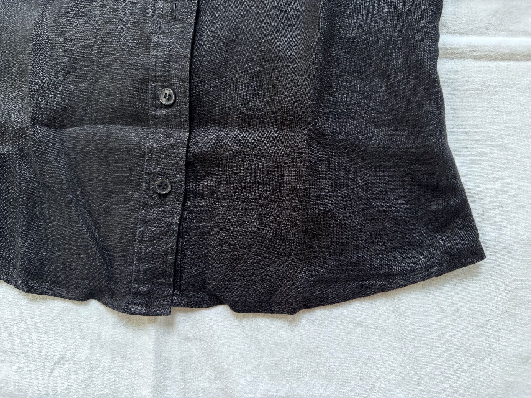 H&M Camicette: H&M, Leinenbluse, schwarz, Gr. 34 – Nuovo (secondo la descrizione) da Basel venduto da Solaia28 3
