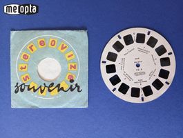 Meopta 3D Bildscheibe 22-3 Moscow Moskau (wie View-Master)