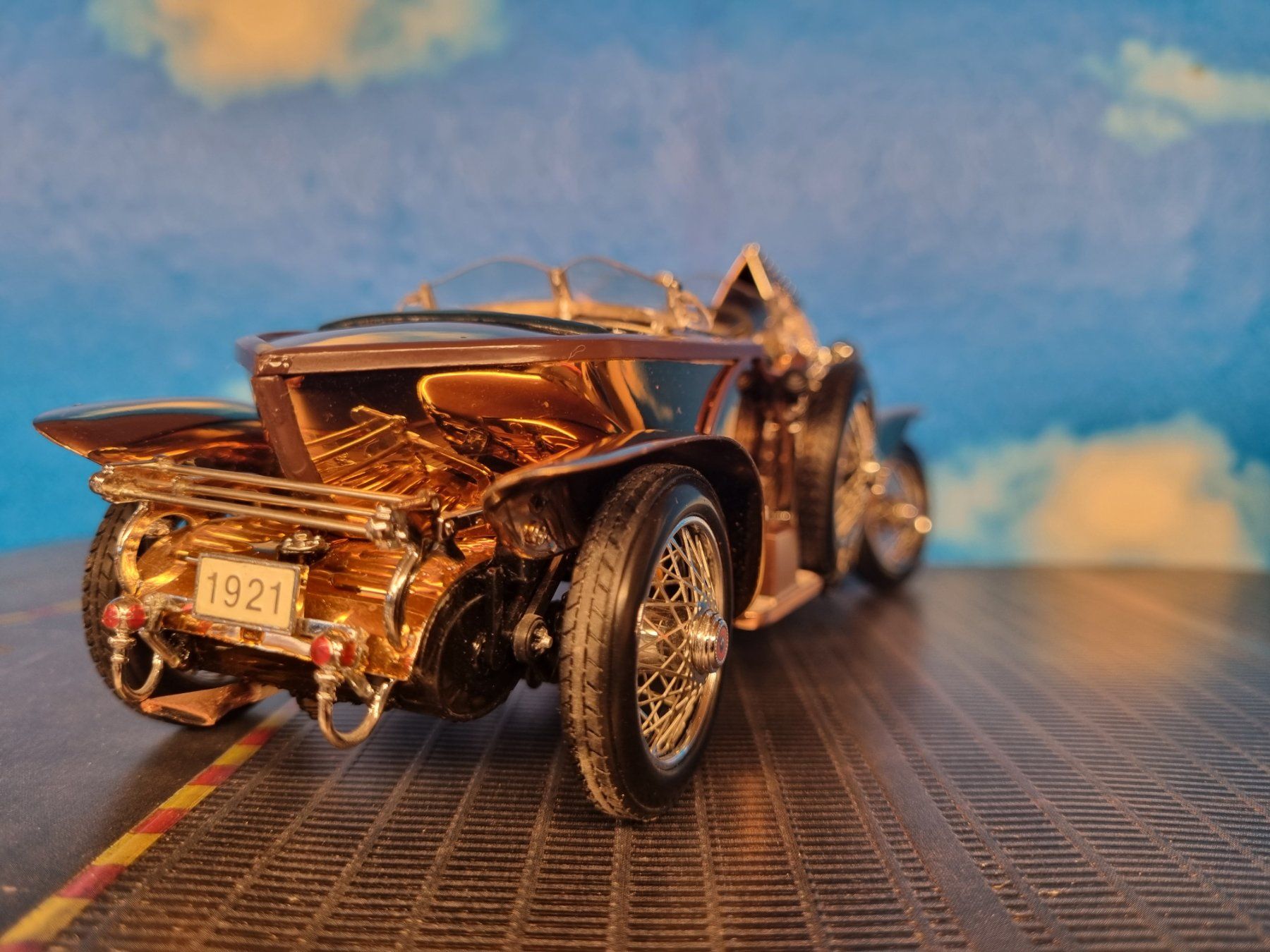Franklin Mint Modellini d'auto: Franklin Mint 1/24 Scale CP01 1921 Rolls Royce Silver Ghost – Usato da Männedorf venduto da Spezial-Modelle 7