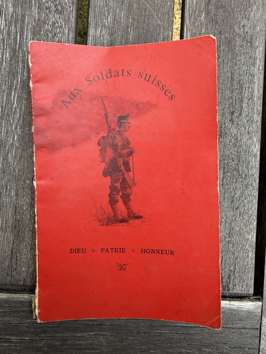 Livres: Brochure Aux Soldats Suisses – D'occasion à Fribourg par Ardoffel