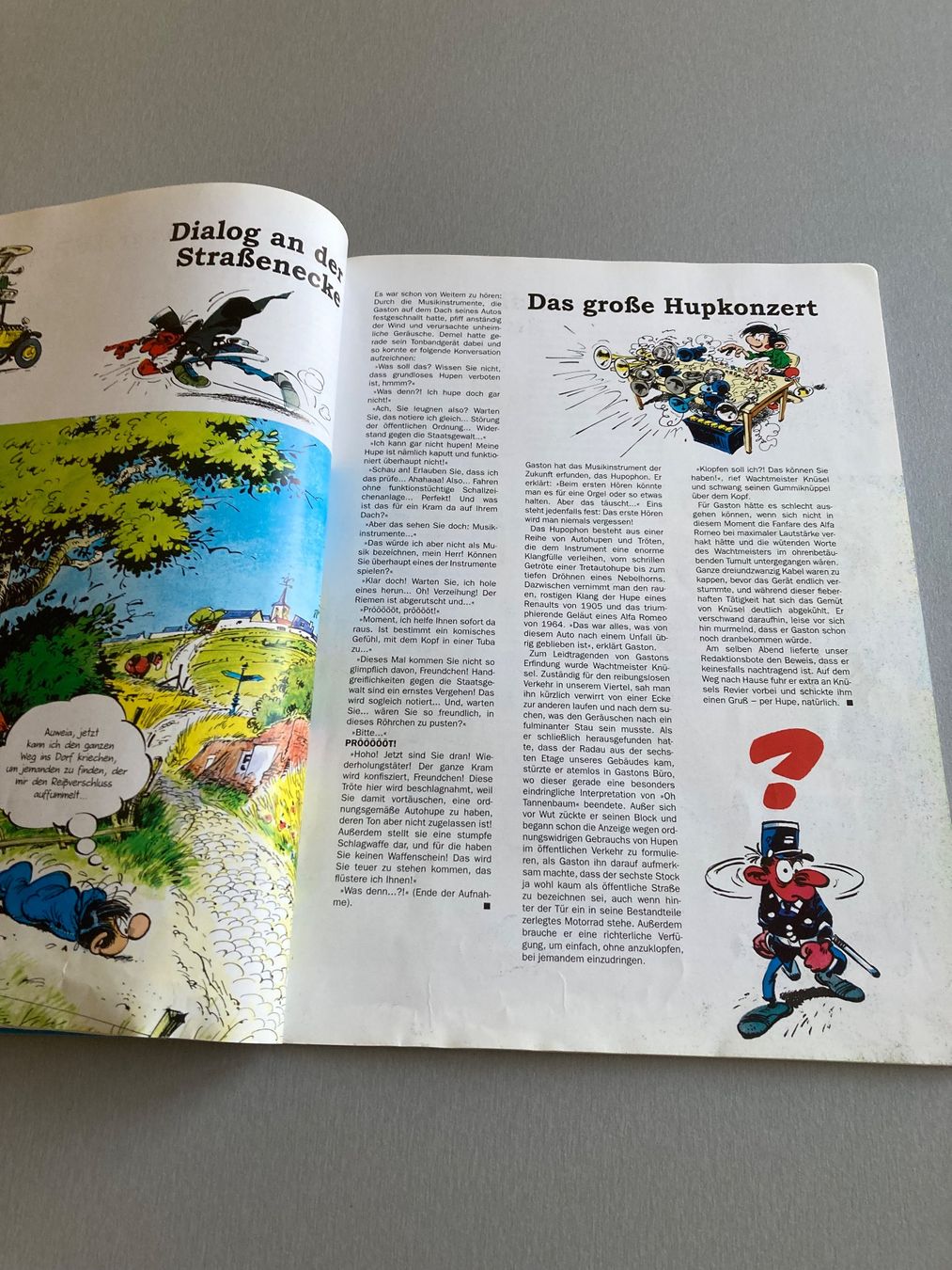 Comics: 5 Comics Gaston von André Franquin – Gebraucht aus Wald ZH von Liedermacher 9