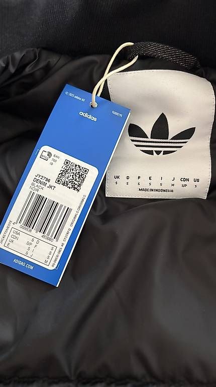Adidas Giacche: Adidas Denim Jacke - Grösse S - NEU – Usato da Zürich venduto da lupolupo 1