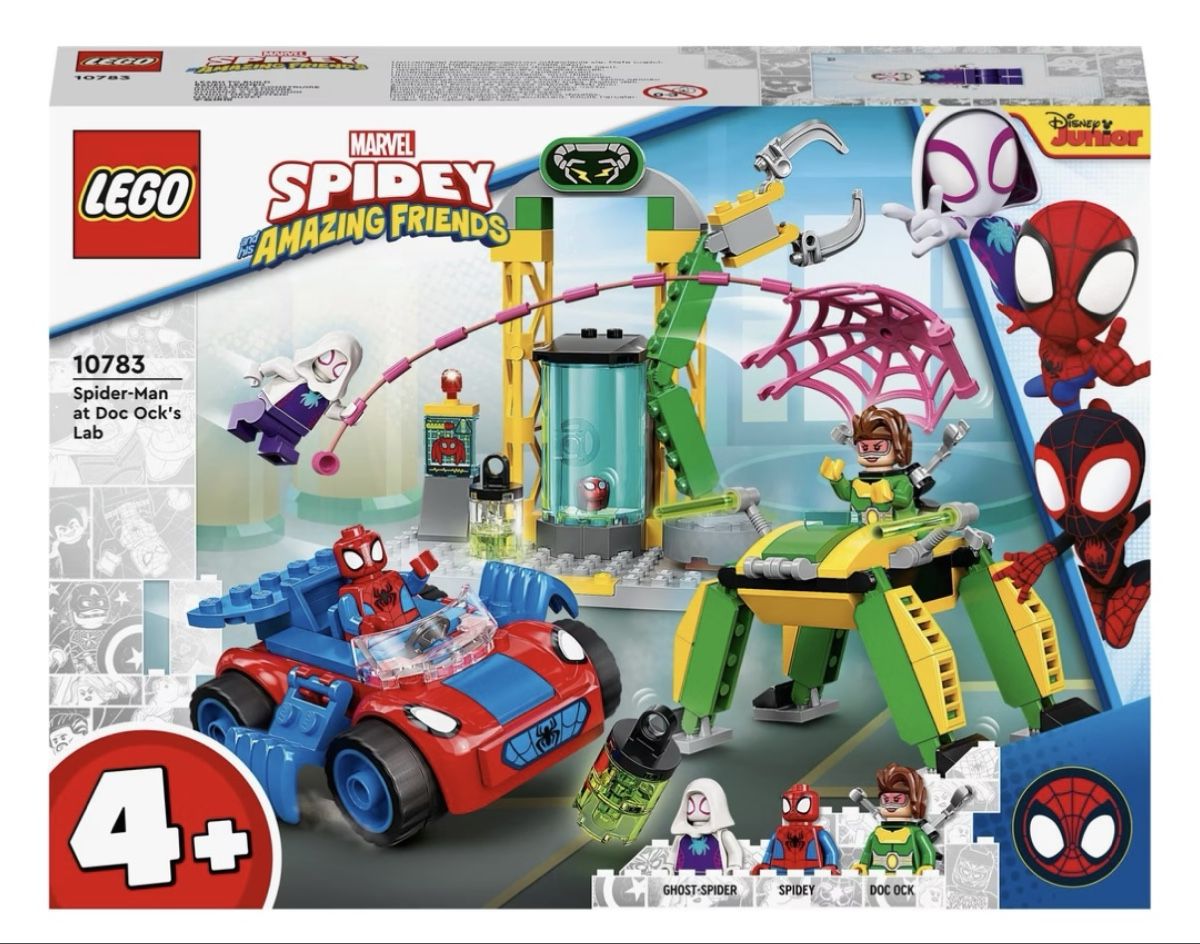 Lego Giocattoli: LEGO Marvel 10783 Spider-Man at Doc Ock‘s Lab – Usato da Rohr b. Olten venduto da -FaLu-