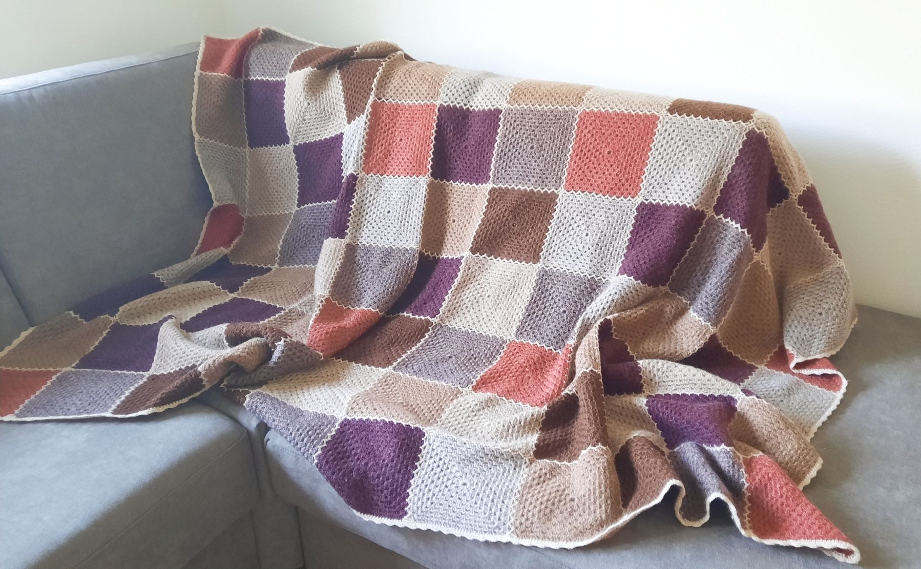Decken: Patchwork Decke handarbeit – Gebraucht aus Bonaduz von Kr12pn