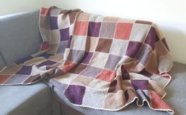 Patchwork Decke handarbeit