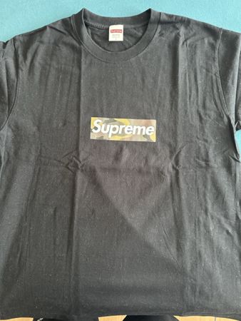 Supreme T-Shirt schwarz Grösse L guter Zustand