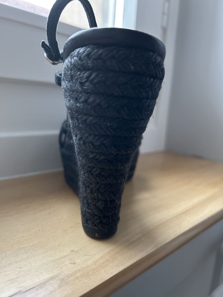 Damenschuhe: Sandales daim noir – Neu (gemäss Beschreibung) aus Burgdorf von nat_kfq5 4