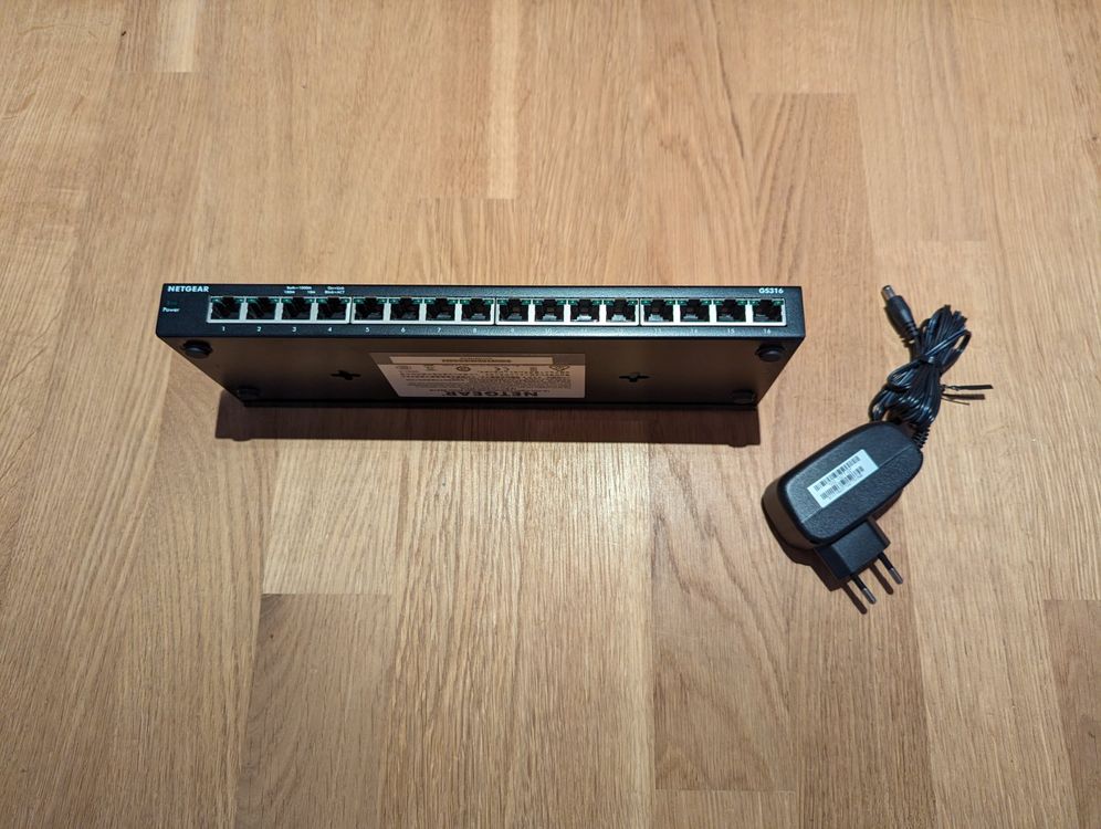 Netgear 16-Port SOHO unmanaged Switch (Gebraucht) in Steinen für CHF 10 ...