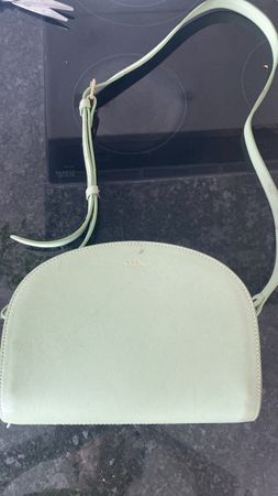 APC moon bag light pistacchio