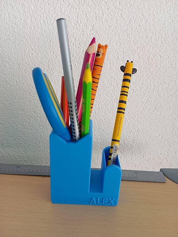 Tutte le decorazioni: Personalisierter Designer-Stiftehalter in Katzenform – Nuovo e nell'imballaggio originale da Romanshorn venduto da mololo 2