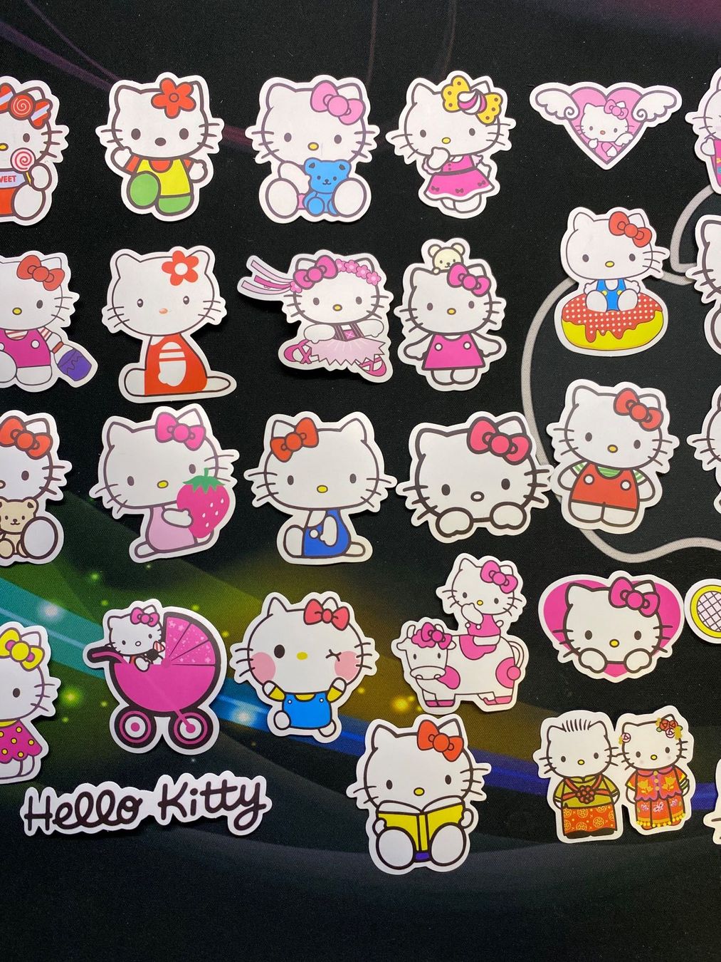 Sticker: Hello Kitty Stickers I 50 Stk. I Wasserdicht – Nuovo e nell'imballaggio originale da Küssnacht am Rigi venduto da Bionicmax 2