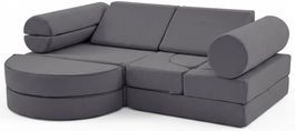 Kindercouch,14-Teilige Kids Kindersofa Spielsofa für Kinder