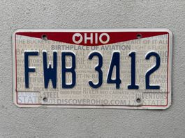 🇺🇸🇺🇸 USA Nummernschild #  OHIO  # 🇺🇸🇺🇸
