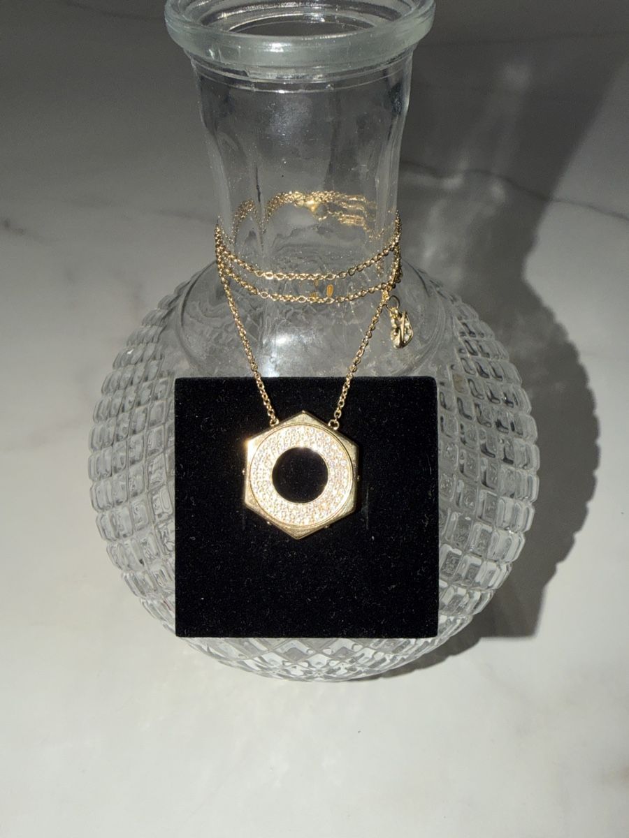 Swarovski Catenine: Swarovski Sechseck Anhänger Kristall – Nuovo (secondo la descrizione) da Flawil venduto da kad_cjl8