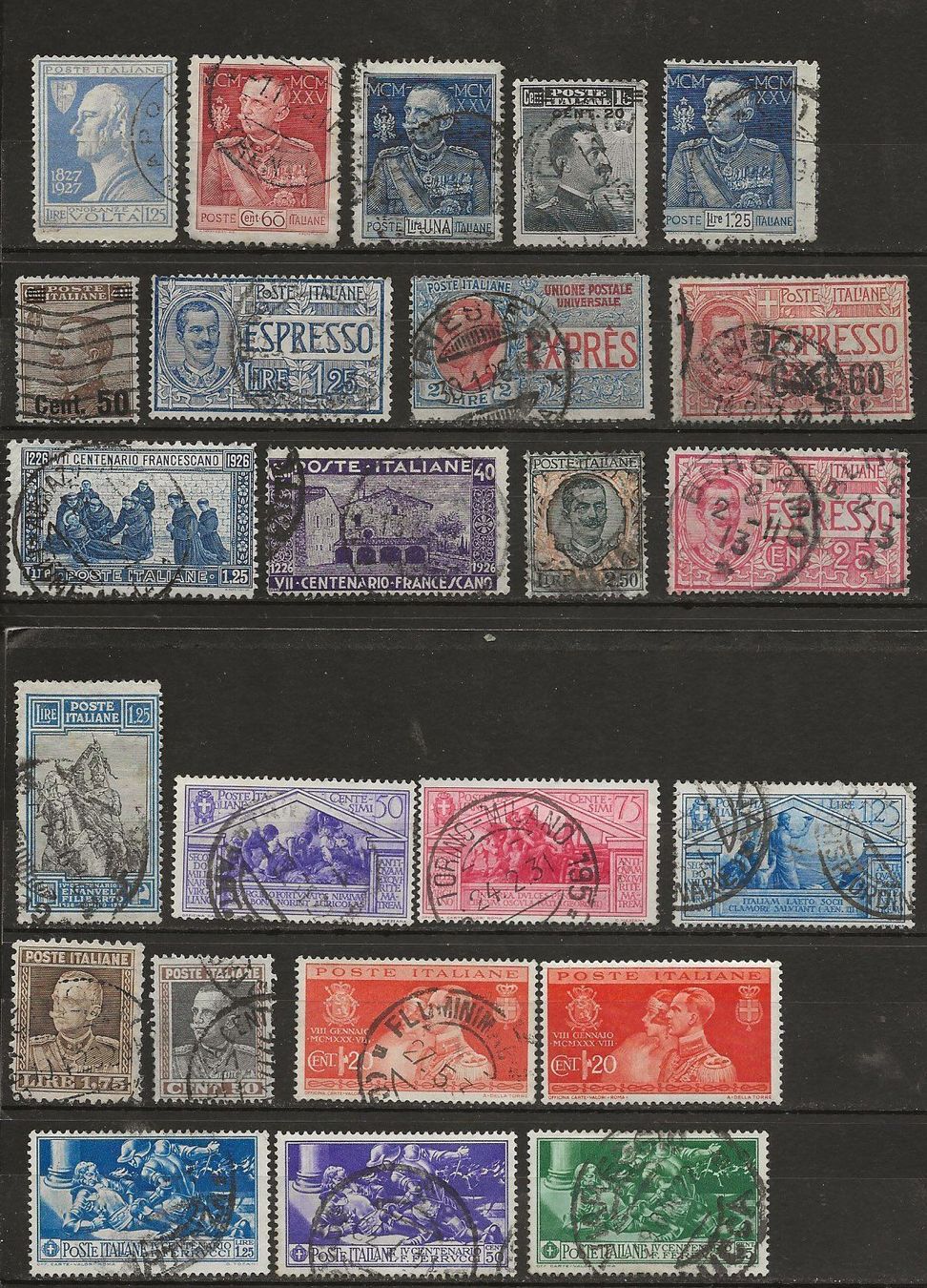 Tutti i francobolli: Italie lot 1903 ... – Usato da Sion venduto da PierreP01