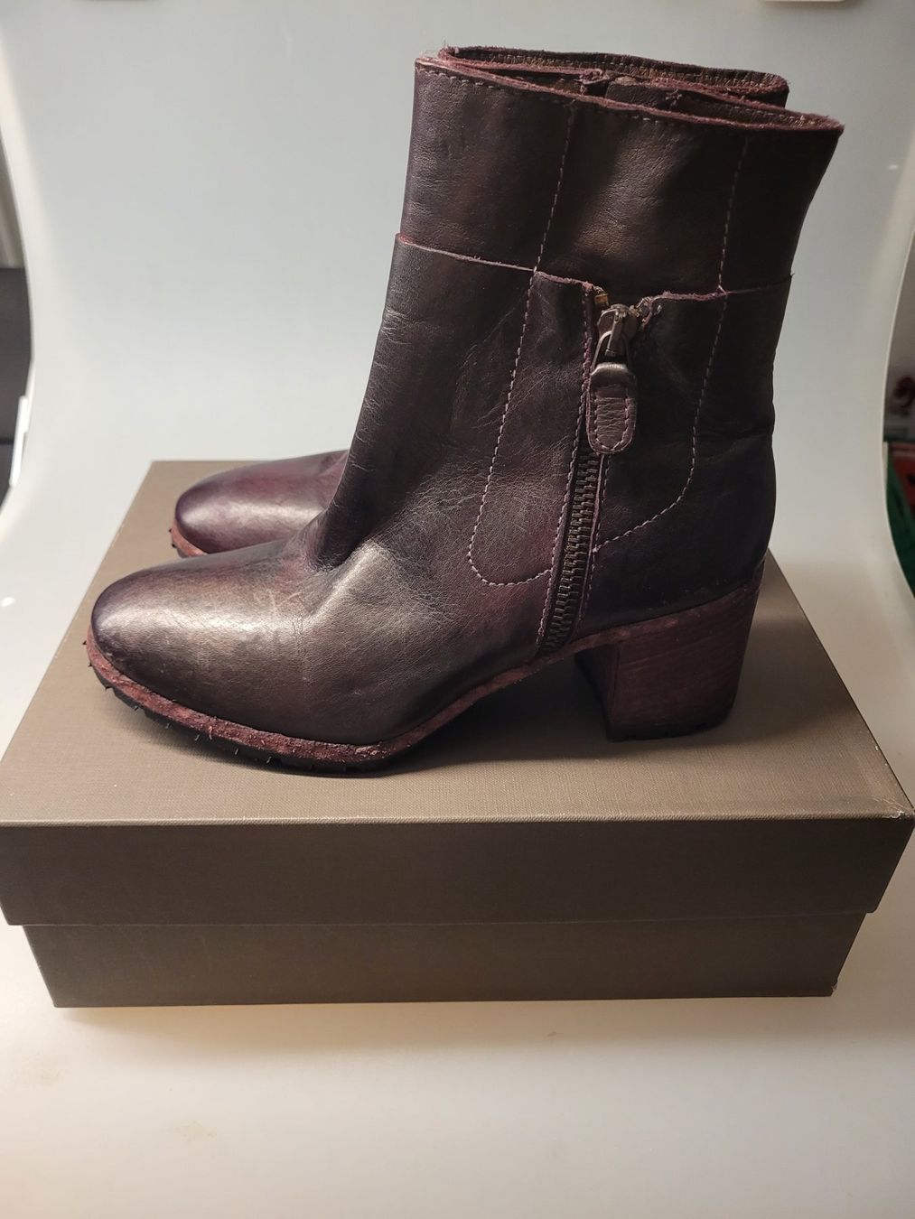 Scarpe da donna: Damen Stiefeletten echt Leder Grösse 36 gidigio – Nuovo e nell'imballaggio originale da Oberuzwil venduto da aseinkaufswelt 1