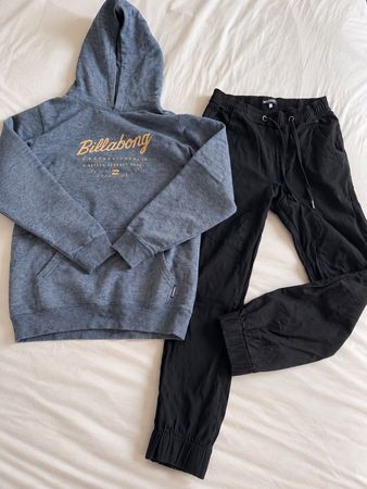 Ensemble Billabong & Pantalon Noir, Taille 158/162