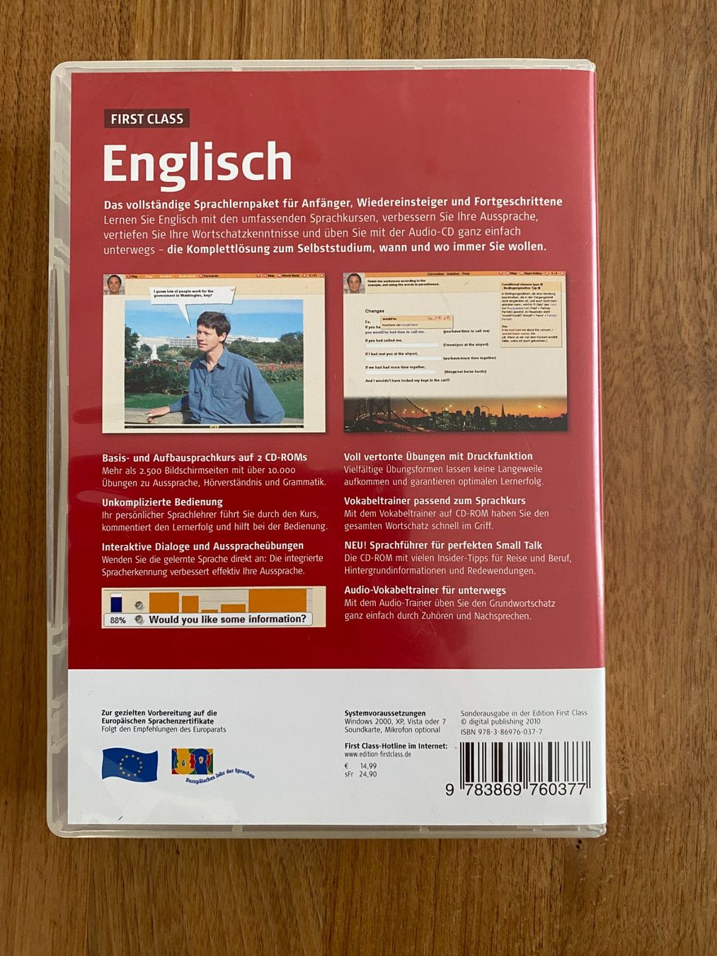 Bücher: Sprache Englisch lernen mit 5 CD's und Langenscheidts Buch – Gebraucht aus Unterterzen von bac_287t 1