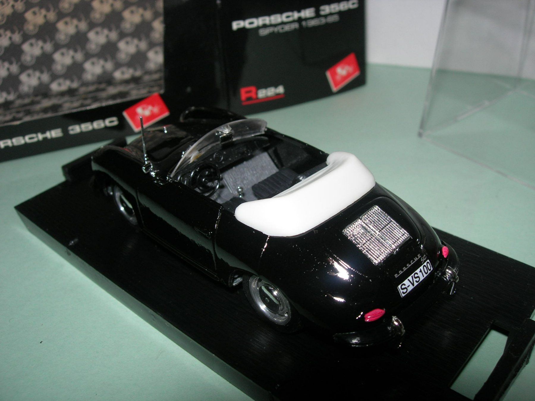 Porsche Modellini d'auto: Porsche 356C Spyder 1963-65  * Brumm 1:43 – Nuovo e nell'imballaggio originale da Hornussen venduto da Amw 1